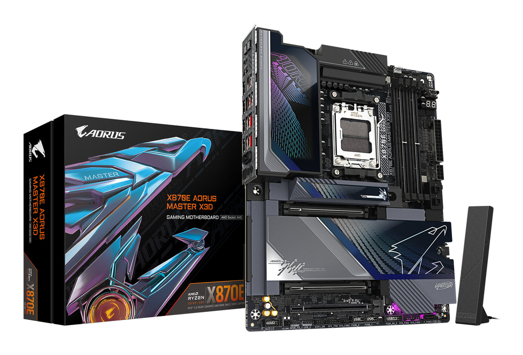 Gigabyte AORUS X870E MASTER X3D WIFI7 ATX AM5 Motherboard