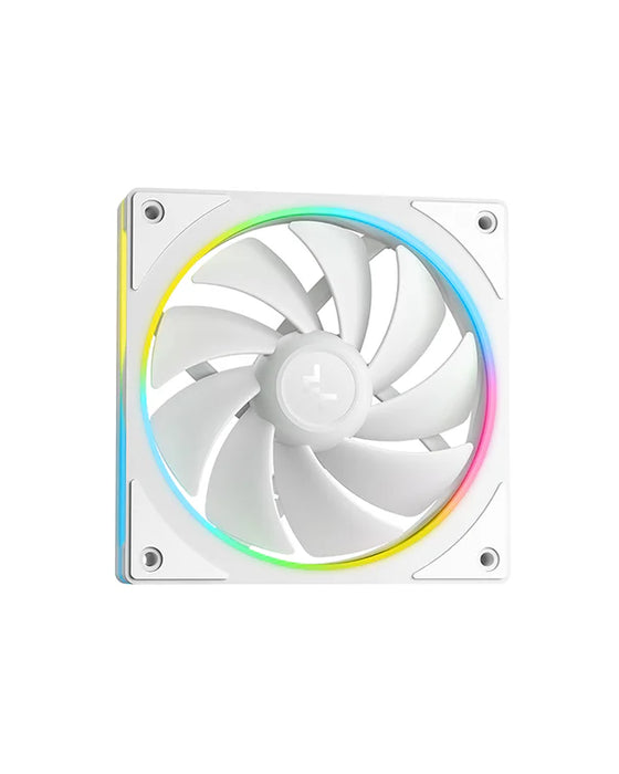 DeepCool LM360 IPS Display 360mm AIO White Liquid Cooler