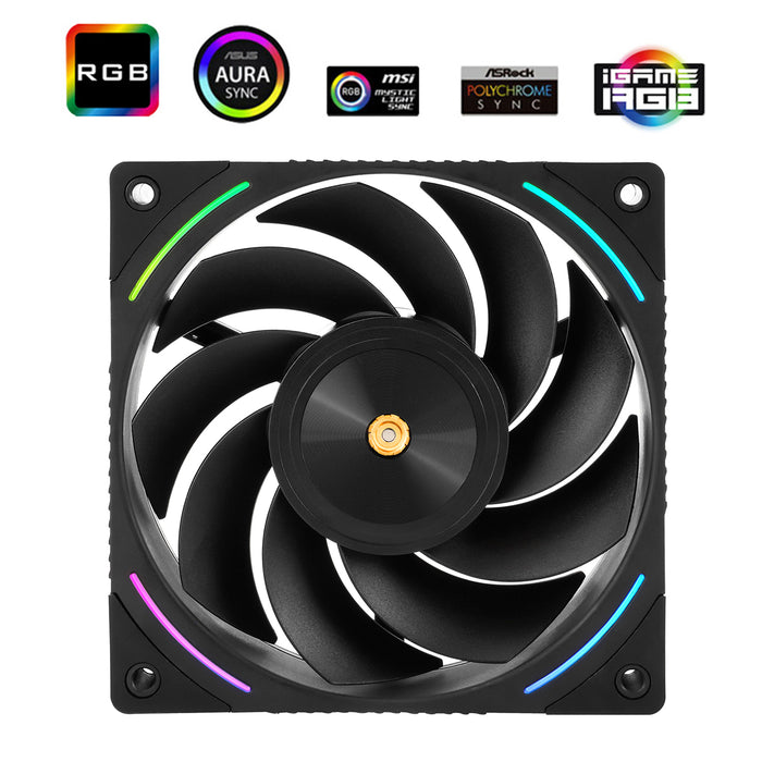 Thermalright TL-K12R Black A-RGB Reverse 120mm PWM Fan