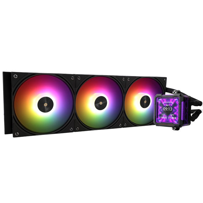 Thermalright Frozen Warframe PRO 360 Black ARG LCD 360mm AIO Liquid Cooler