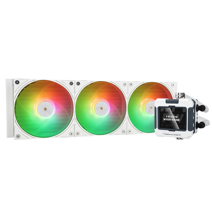 Thermalright Frozen Warframe 360 White ARGB LCD 360mm AIO Liquid Cooler