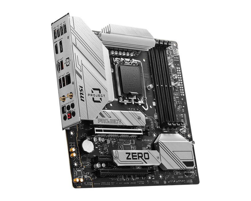 MSI B760M Project Zero WIFI DDR5 Micro-ATX Motherboard