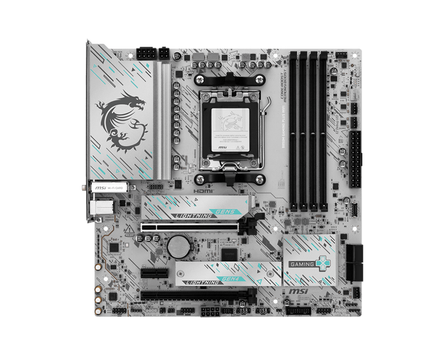 MSI B850M Gaming Plus WIFI Micro-ATX AM5 Motherboard