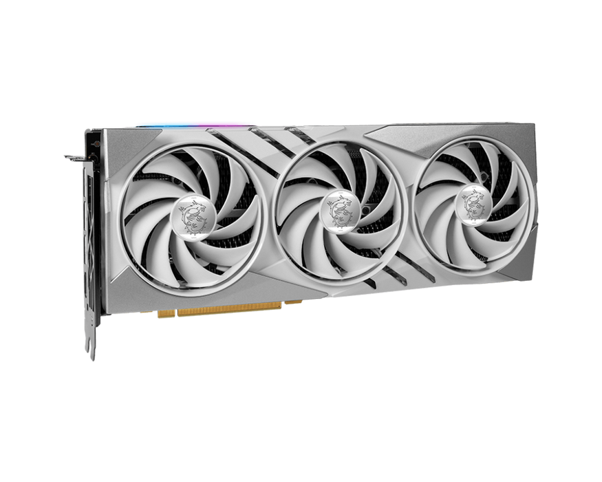 MSI RTX 4070 SUPER 12G Gaming X Slim White Graphics Card