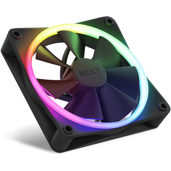 NZXT F120 RGB Black 120mm PWM Triple Pack