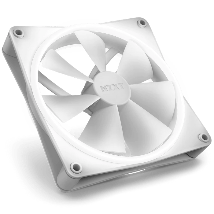 NZXT F140 RGB DUO White 140mm PWM Fan