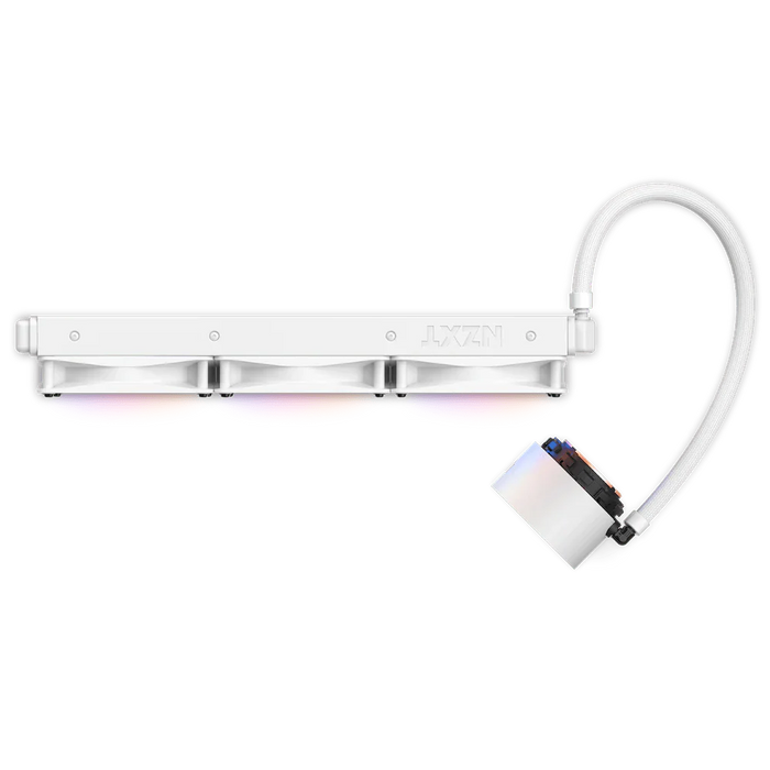 NZXT Kraken 360 Elite RGB White 360mm LCD AIO Liquid Cooler - Grade B