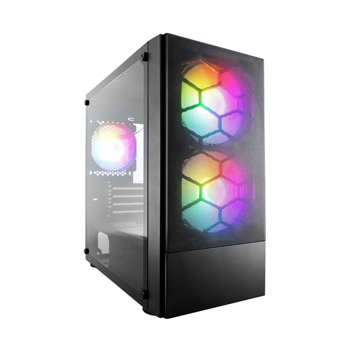 1st Player X4-M ARGB Black Micro-ATX Case