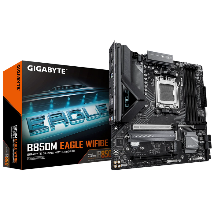Gigabyte B850M Eagle WIFI6E mATX AM5 Motherboard