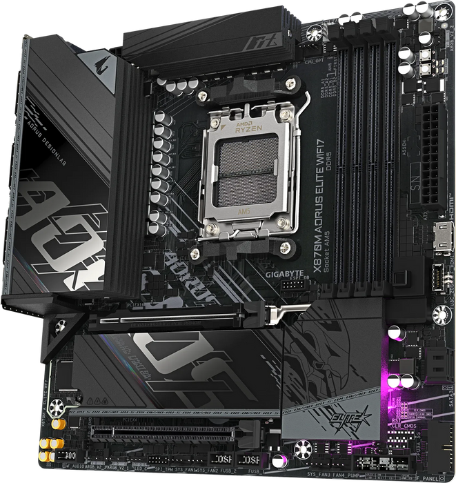 Gigabyte X870M Aorus Elite WIFI7 mATX AM5 Motherboard
