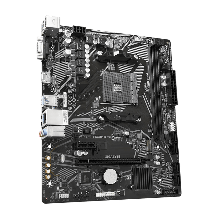 Gigabyte A520M K V2 Micro ATX AM4 Motherboard