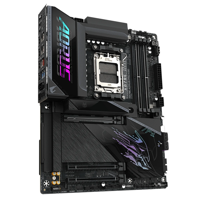 Gigabyte X870E Aorus Pro X3D ATX AM5 Motherboard