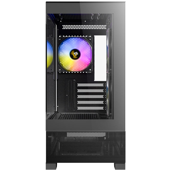 Antec CX500M ARGB Black mATX PC Case