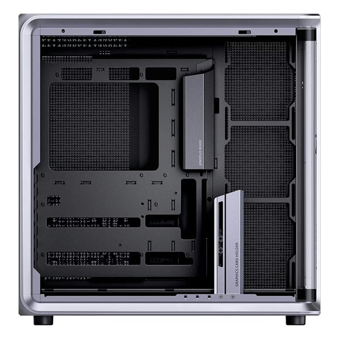 Jonsplus BO400CG Curved Glass Aluminium Dual Chamber ATX Case