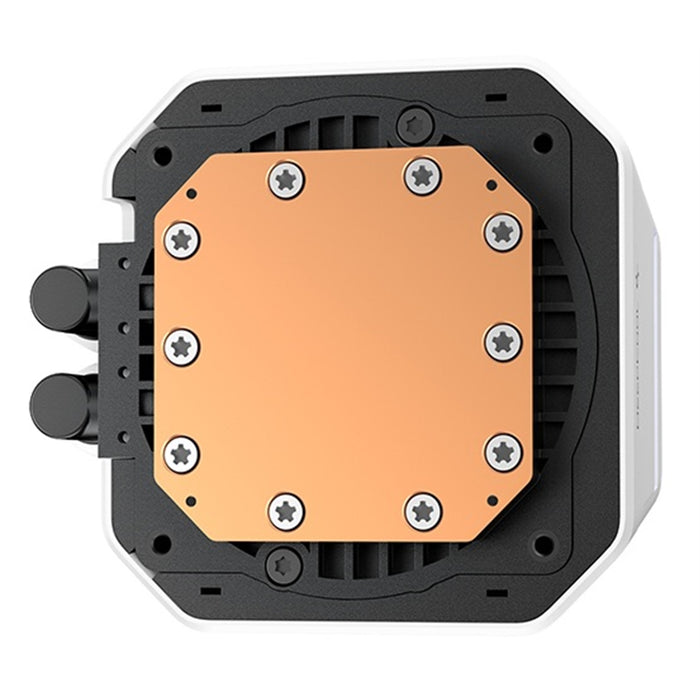 DeepCool LM240 IPS Display 240mm AIO White Liquid Cooler