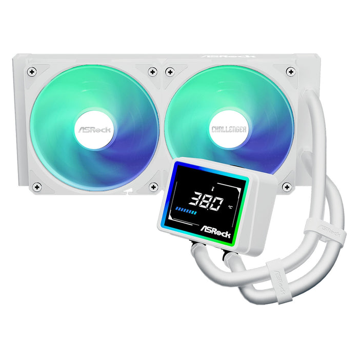 ASRock Challenger 240 Digital White AIO Liquid CPU Cooler