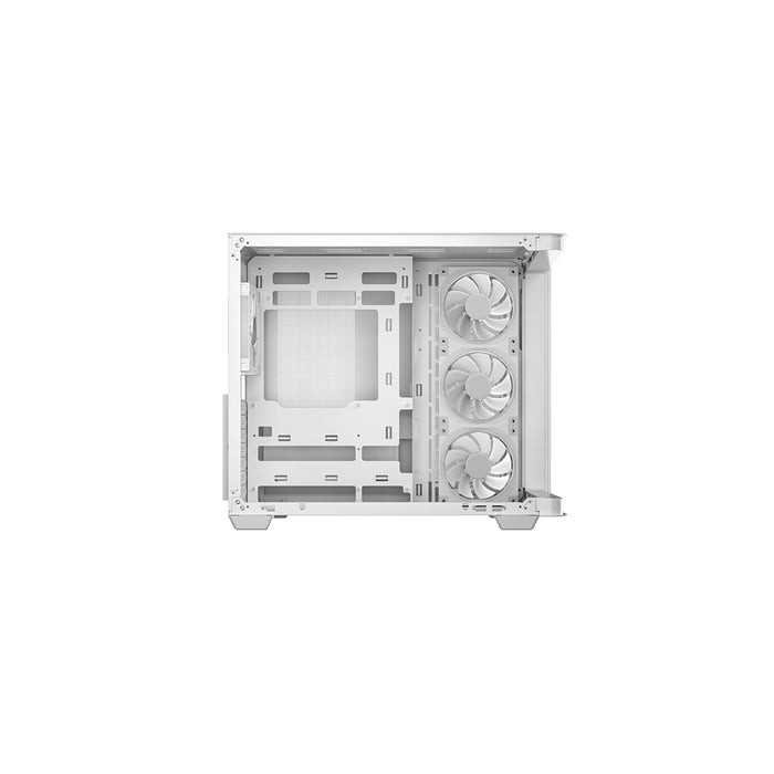 DeepCool CG530U 4F WH White Tempered Glass ATX Case