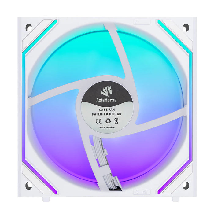 Asiahorse DAWN Pro White A-RGB 120mm PWM Fan