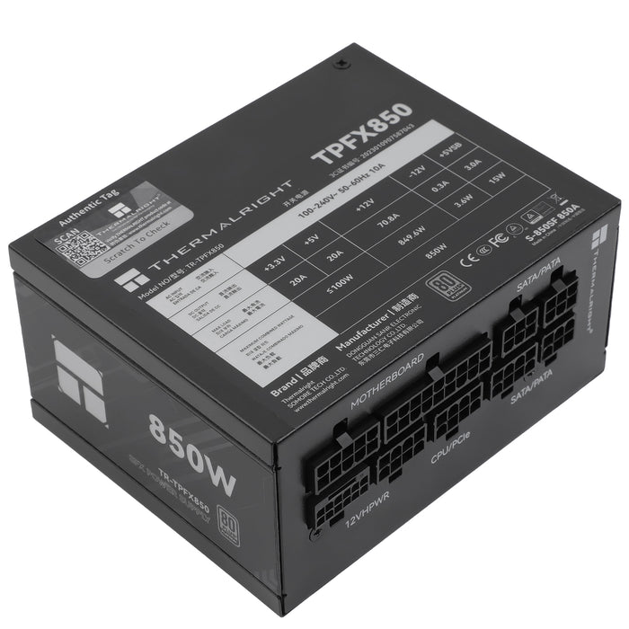 850W Thermalright TPFX-850 ATX 3.0 Platinum Modular SFX PSU