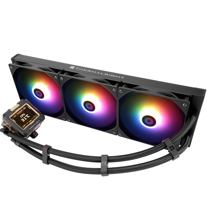 Thermalright Frozen Warframe 420 Black ARGB LCD 420mm AIO Liquid Cooler