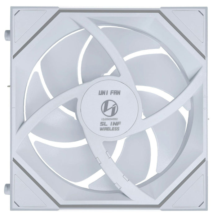 Lian-Li UNI FAN SL120 INF Wireless Reverse ARGB White 120mm Fan