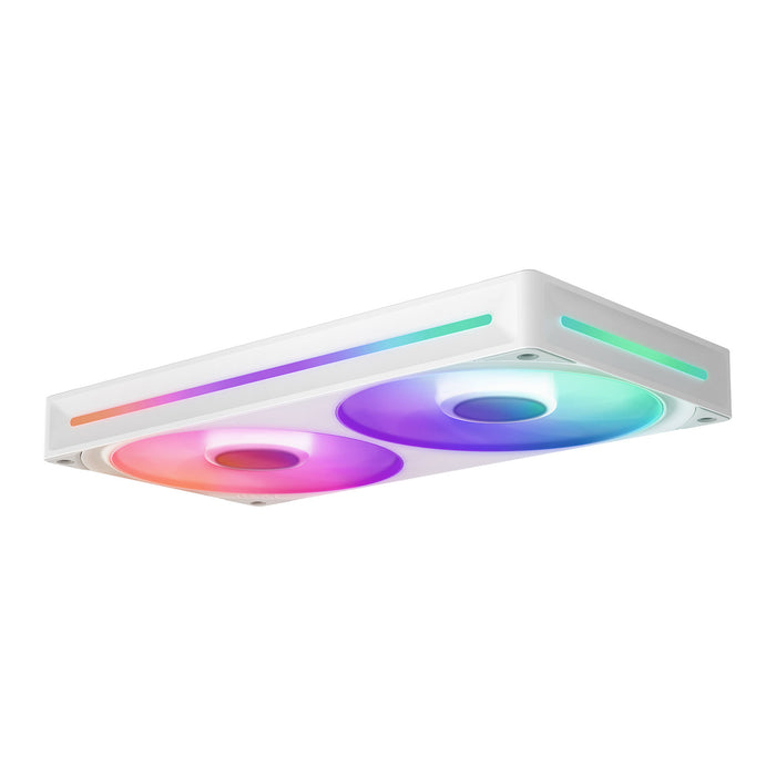 NZXT F240 RGB Core White 240mm PWM Fan Unit