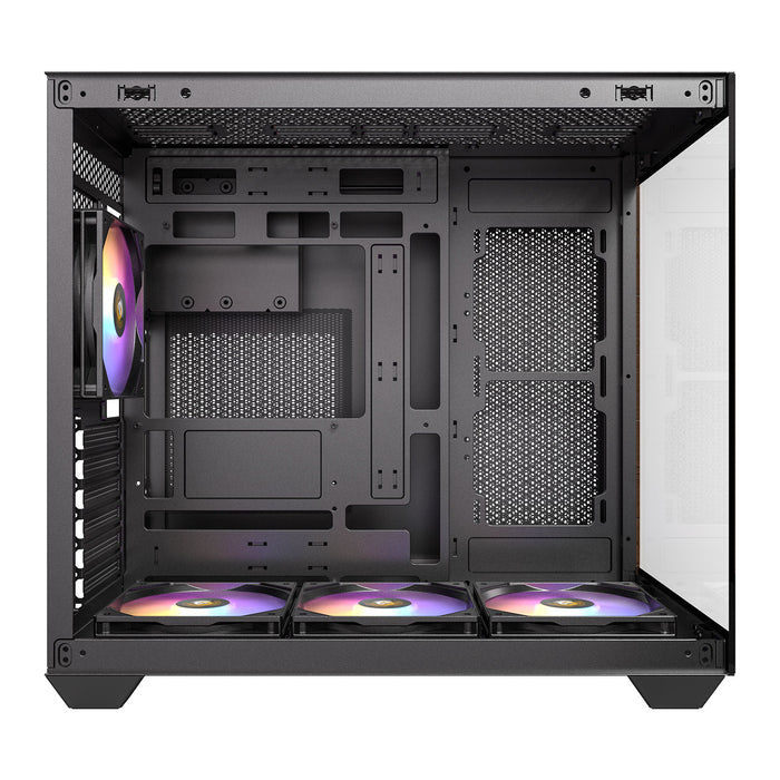 Antec CX800 Wood ARGB Black ATX PC Case