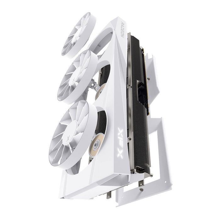 XFX RX 9070 XT Quicksilver White Magnetic Air Edition 16GB Graphics Card