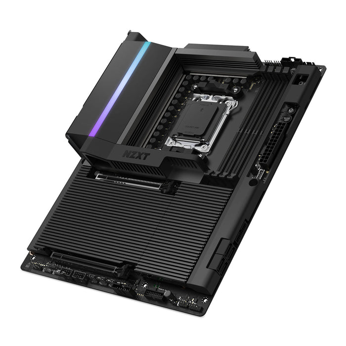 NZXT N9 X870E Gaming Wi-Fi 7 PCIe 5.0 DDR5 Black ATX Motherboard