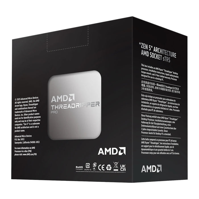 AMD Ryzen Threadripper PRO 9955WX 16C/32T sTR5 Processor