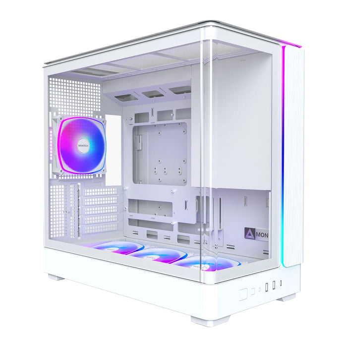 Montech King 15 Pro White mATX Case