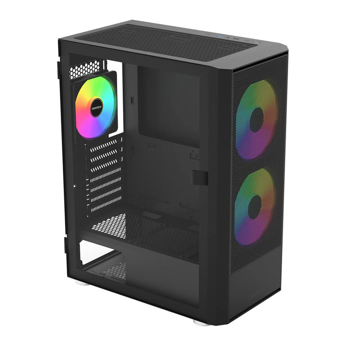 Montech X2 Plus RGB Black ATX Case