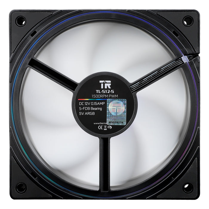 Thermalright TL-S12-S X3 Black A-RGB 120mm PWM Triple Pack