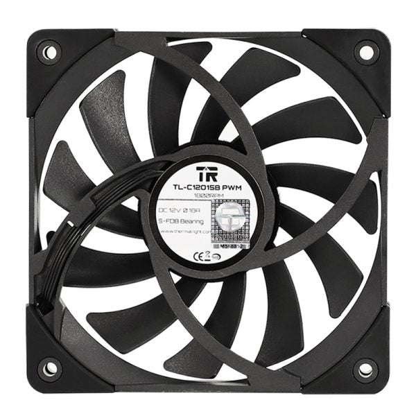 Thermalright TL-C12015B Black Slim 120mm PWM Fan