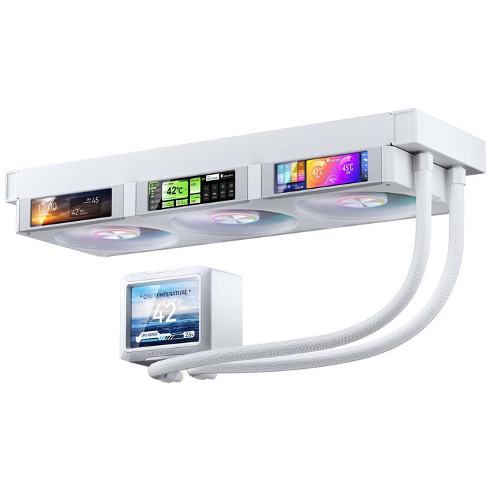 Jonsbo TF3-360SCB LCD ARGB White All In One CPU Cooler