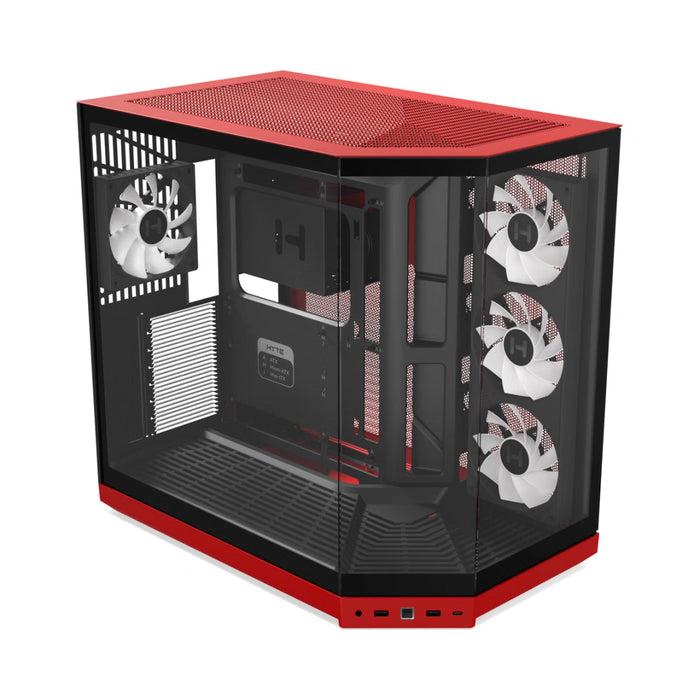 HYTE Y50 Black Cherry TG ATX Case