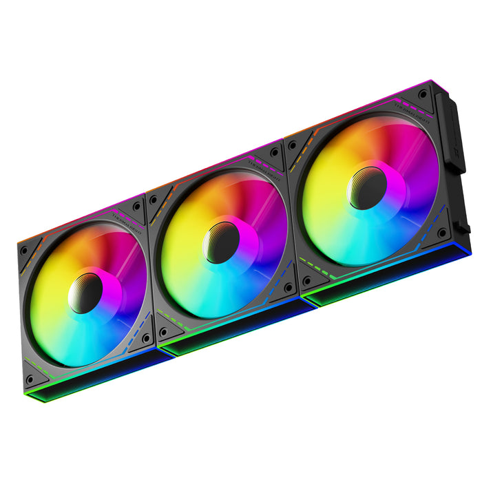 Thermalright TL-M12QR-S X3 Black A-RGB Reverse 120mm PWM Triple Pack
