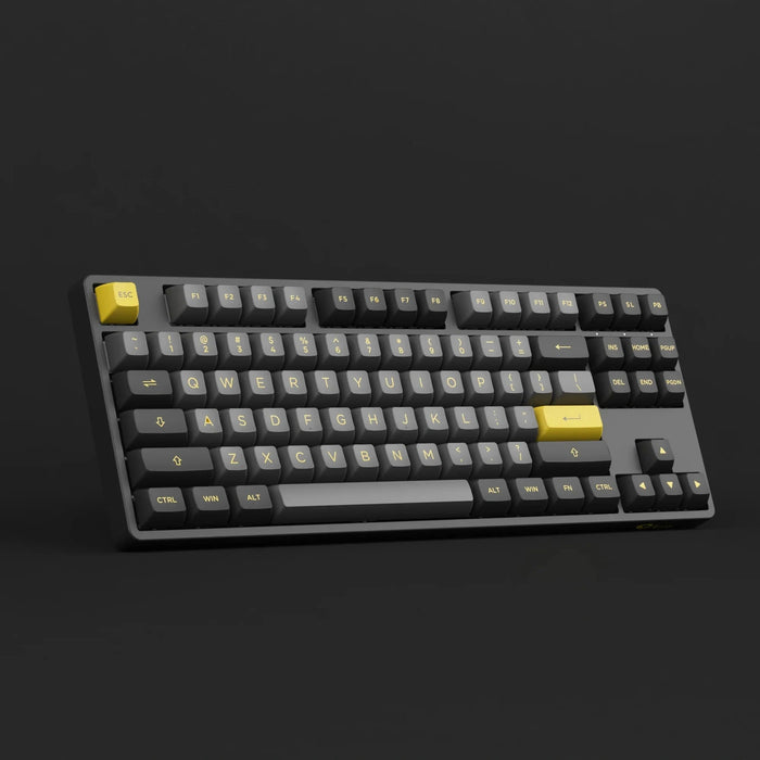 Akko 5087B Plus Black & Gold RGB TKL ANSI CS Jelly Pink