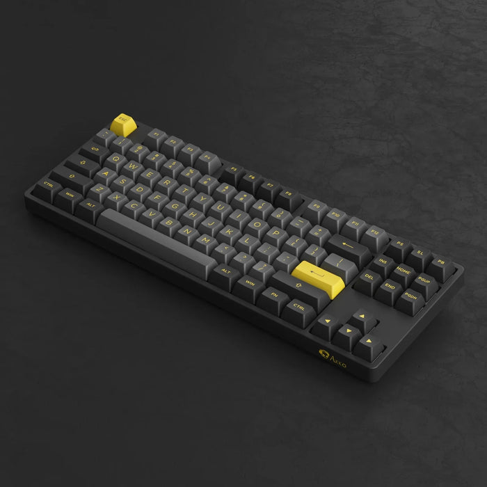 Akko 5087B Plus Black & Gold RGB TKL ANSI CS Jelly Pink