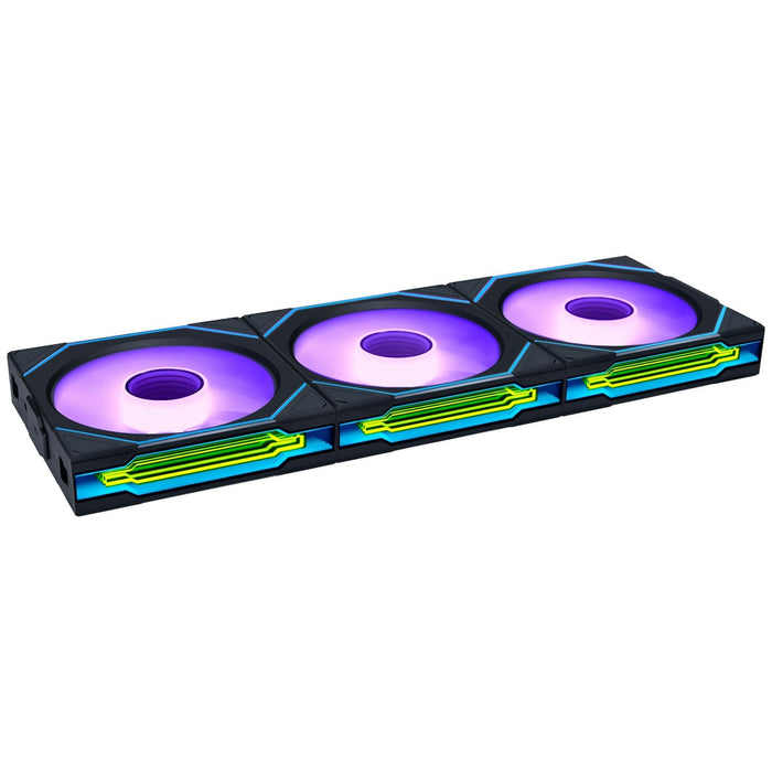 Lian-Li UNI FAN SL120 INF Wireless ARGB Black 120mm Triple Pack