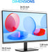 Koorui E2721F 27" 2560x1440 100Hz IPS Monitor