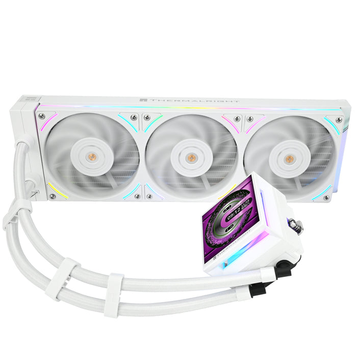 Thermalright Hyper Vision 360 UB ARGB White LCD AIO Liquid Cooler ...