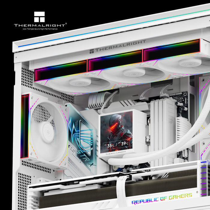 Thermalright Peerless Vision 360 ARGB White LCD AIO Liquid Cooler