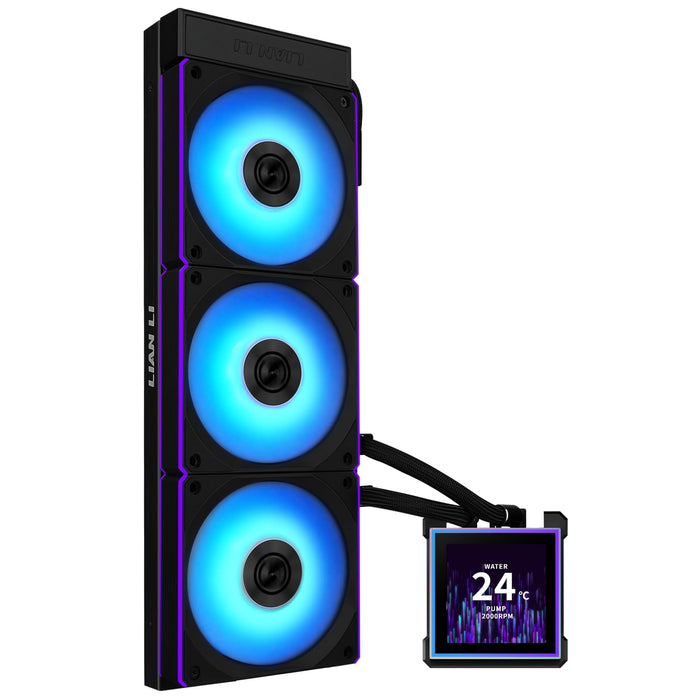 Lian Li HydroShift II LCD-S 360CL Black All In One CPU Cooler