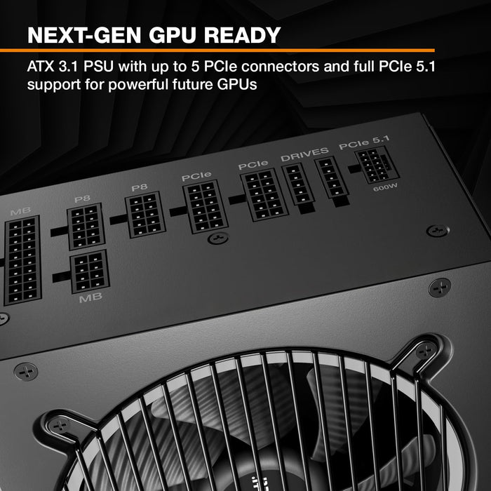 850W Be Quiet! Pure Power 13 M ATX 3.1 Gold Modular PSU