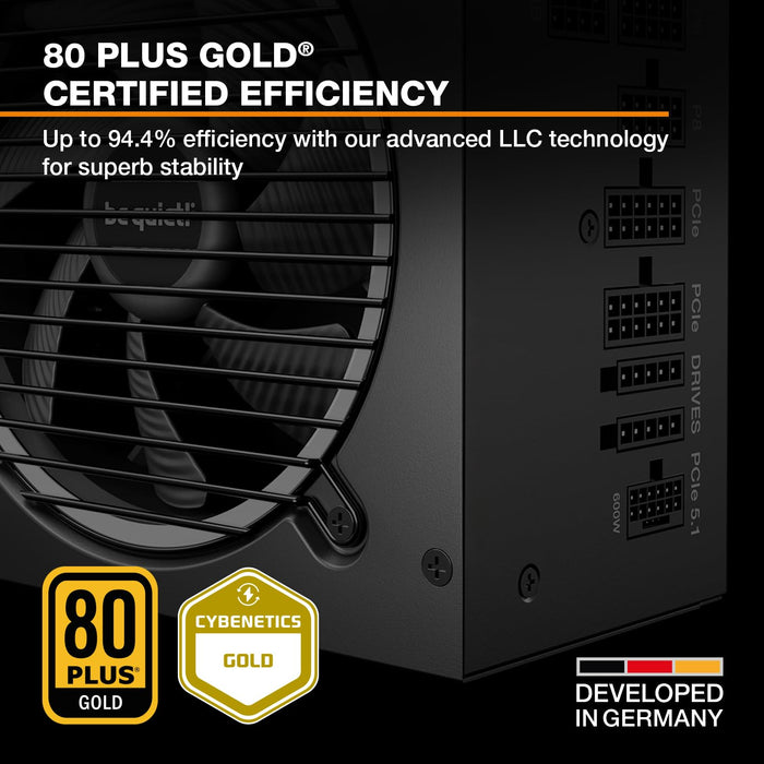850W Be Quiet! Pure Power 13 M ATX 3.1 Gold Modular PSU