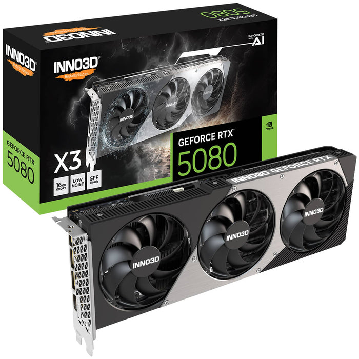 Inno3D GeForce RTX 5080 X3 16GB Graphics Card