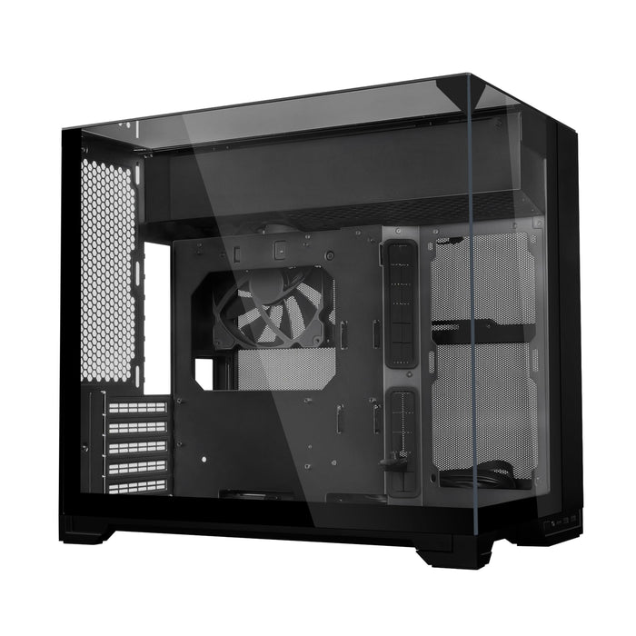 Lian Li O11 Vision-M Black TG Dual Chamber Micro-ATX PC Case