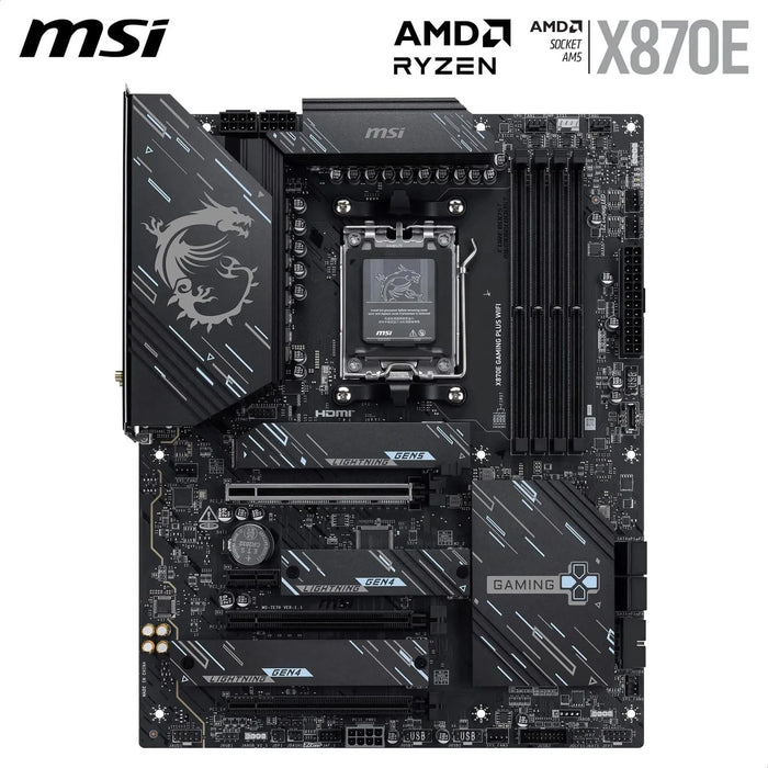 Orbit Ryzen AM5 Bundle - 32GB (2x16GB) 6000MHz DDR5 RGB RAM & MSI X870E Gaming Plus WIFI