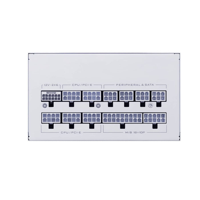 850W Lian Li SX Platinum White ATX 3.1 Fully Modular PSU
